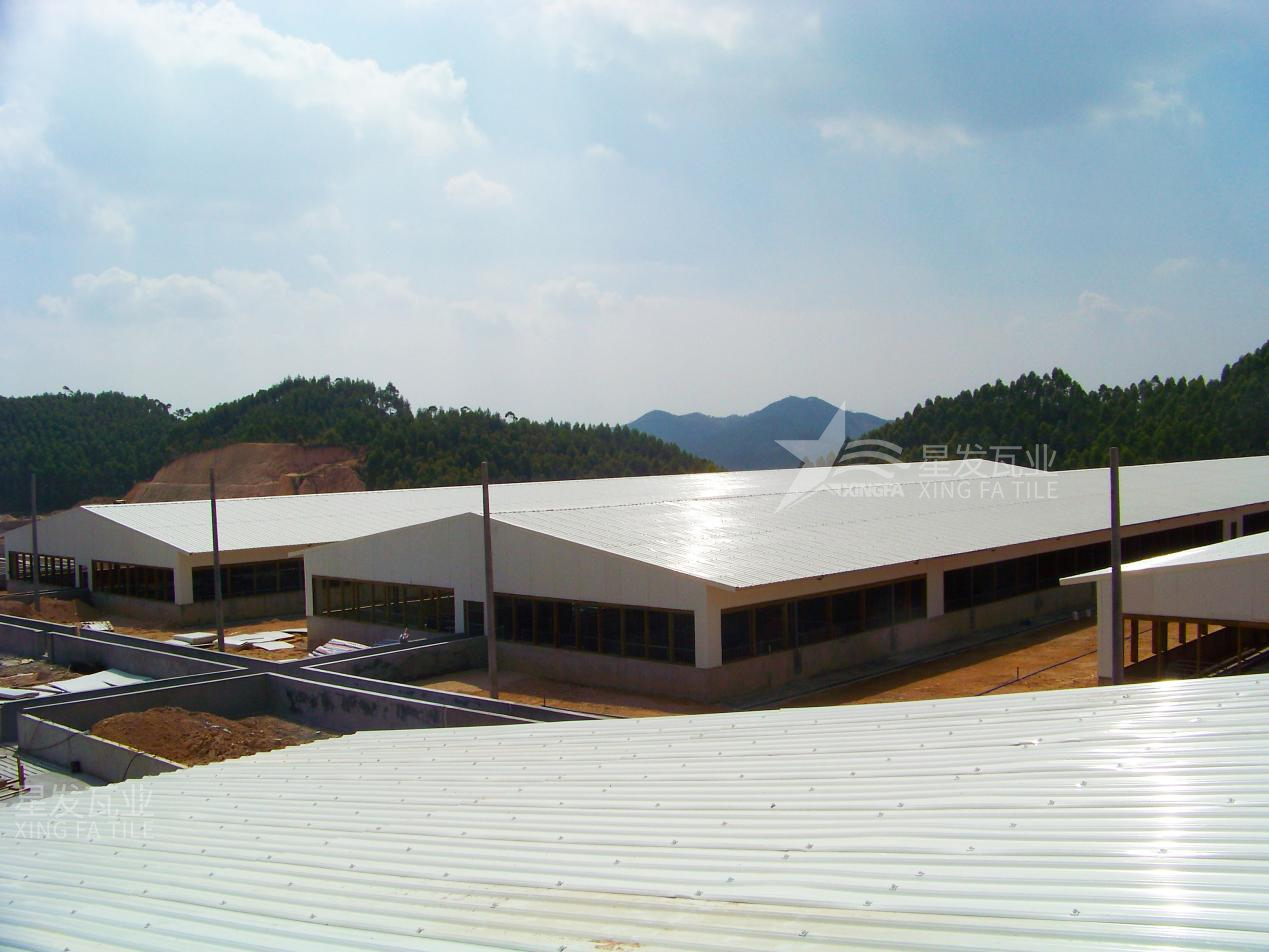 合成樹脂瓦施工安裝用什么材料搭建架子，鋼結(jié)構(gòu)搭建樹脂瓦